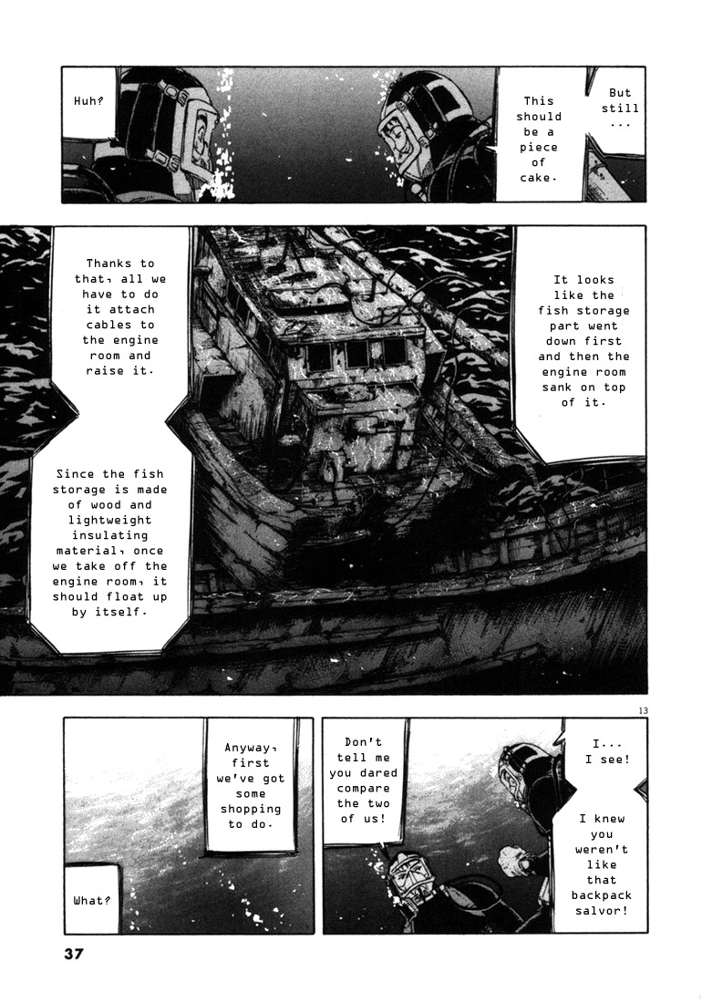 Waga Na wa Umishi Chapter 30 page 13 - Chapter 30: A Disgrace of all Men of the Sea
