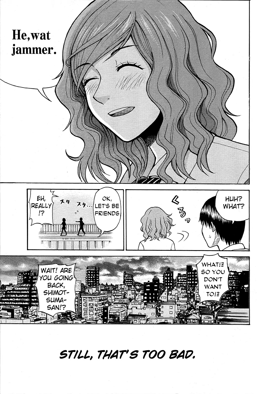 Wagatsuma-san wa Ore no Yome Chapter 1.5 page 22 - Vol.1 Chapter 5: Stay or Go Home