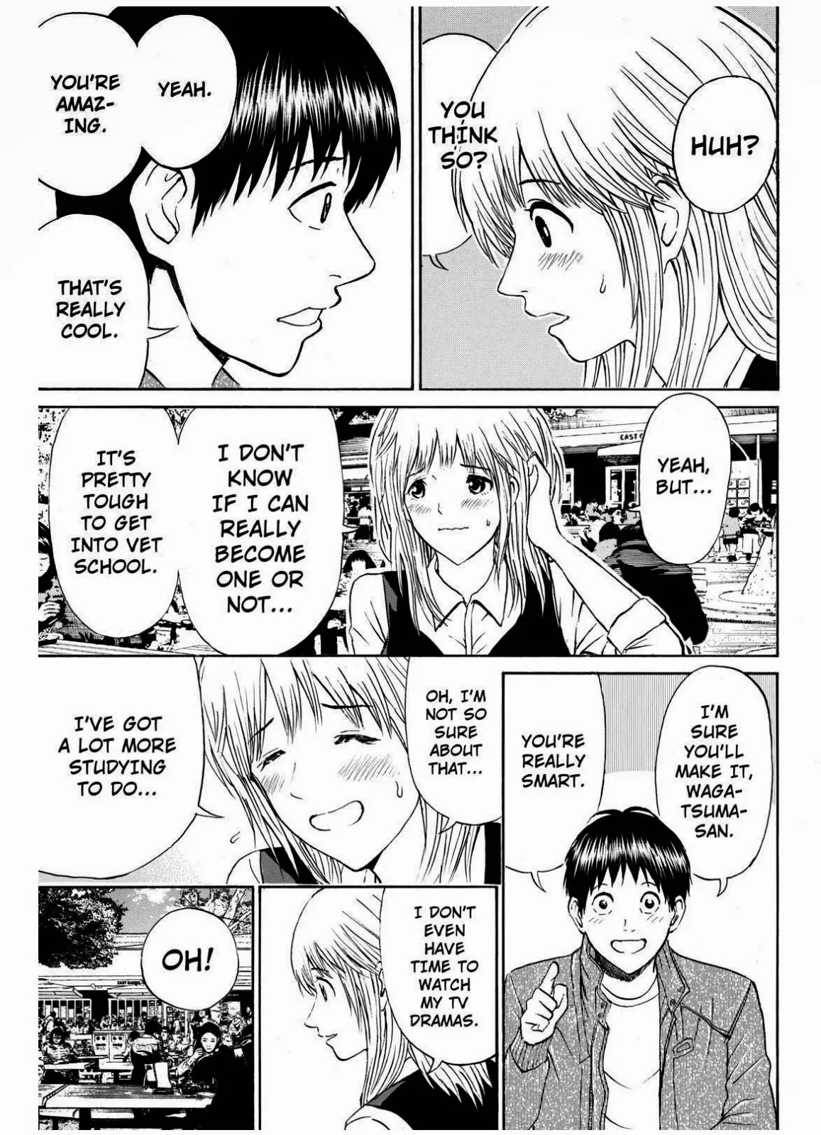 Wagatsuma-san wa Ore no Yome Chapter 10.67 page 13 - Vol.10 Chapter 67: Zoo