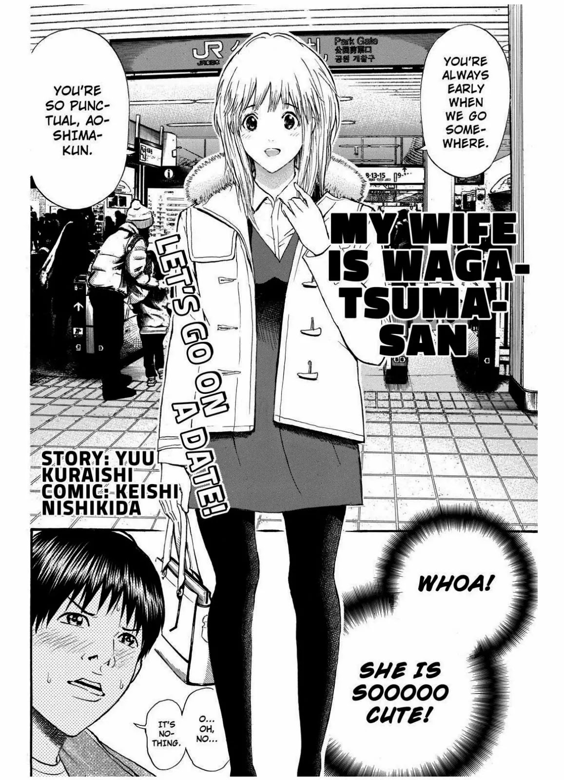 Wagatsuma-san wa Ore no Yome Chapter 10.67 page 2 - Vol.10 Chapter 67: Zoo