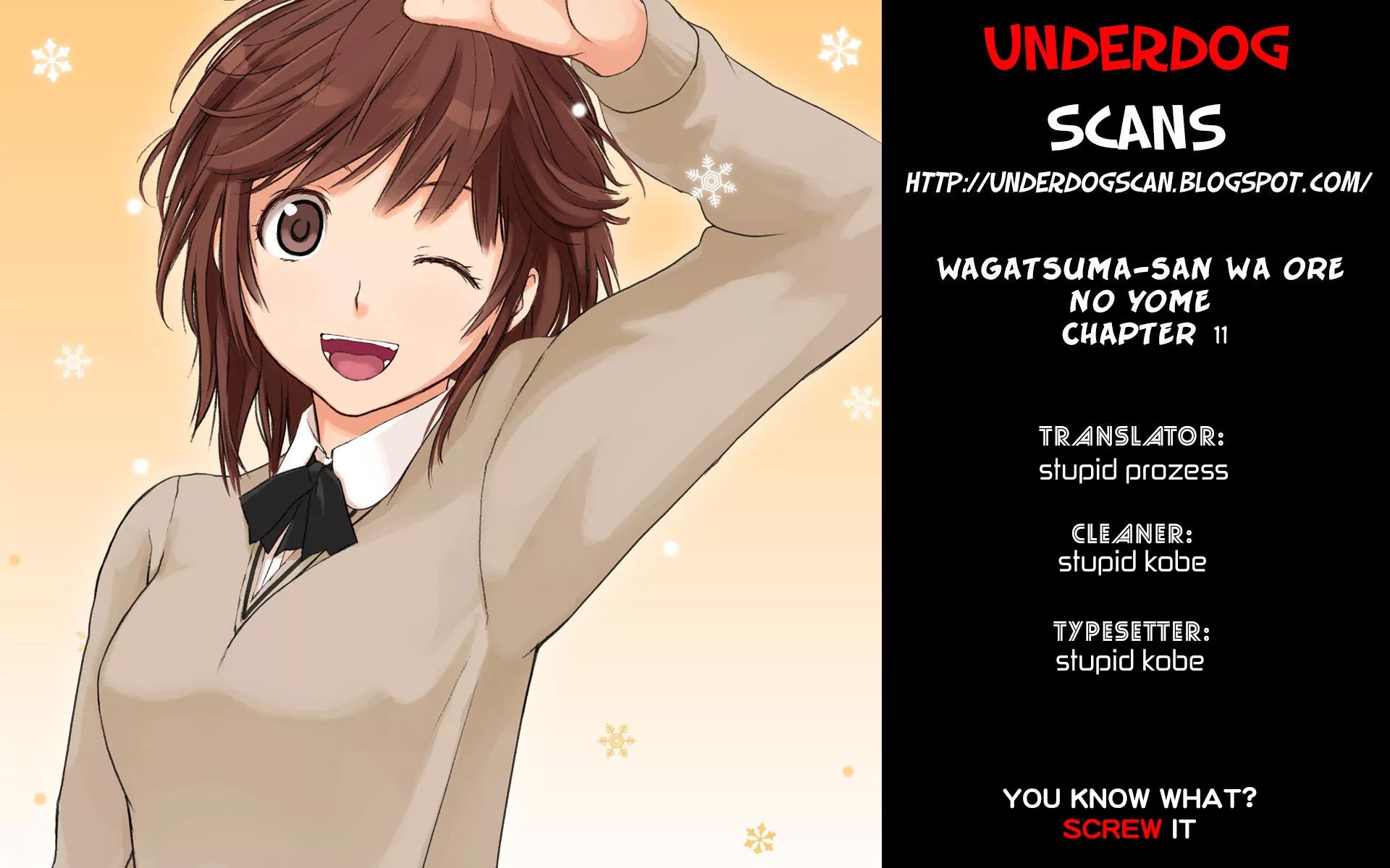Wagatsuma-san wa Ore no Yome Chapter 4.11 page 1 - Vol.4 Chapter 11