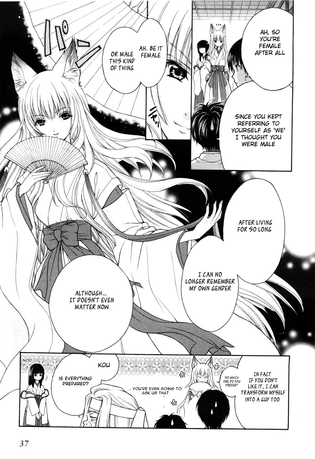 Wagaya no Oinarisama. Chapter 1 page 39 - Chapter 1: Nice to Meet You, Tenko-sama