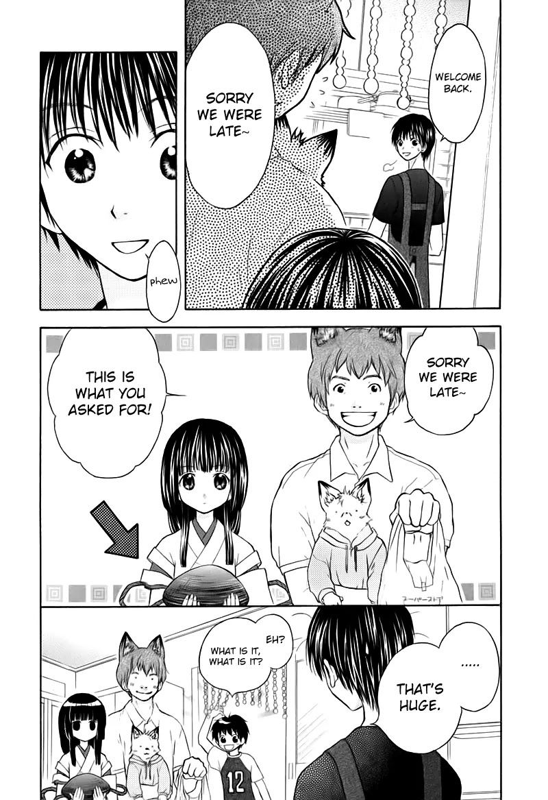 Wagaya no Oinarisama. Chapter 13 page 11 - Chapter 13 : It's a Flood of Visitors, Oinari-Sama