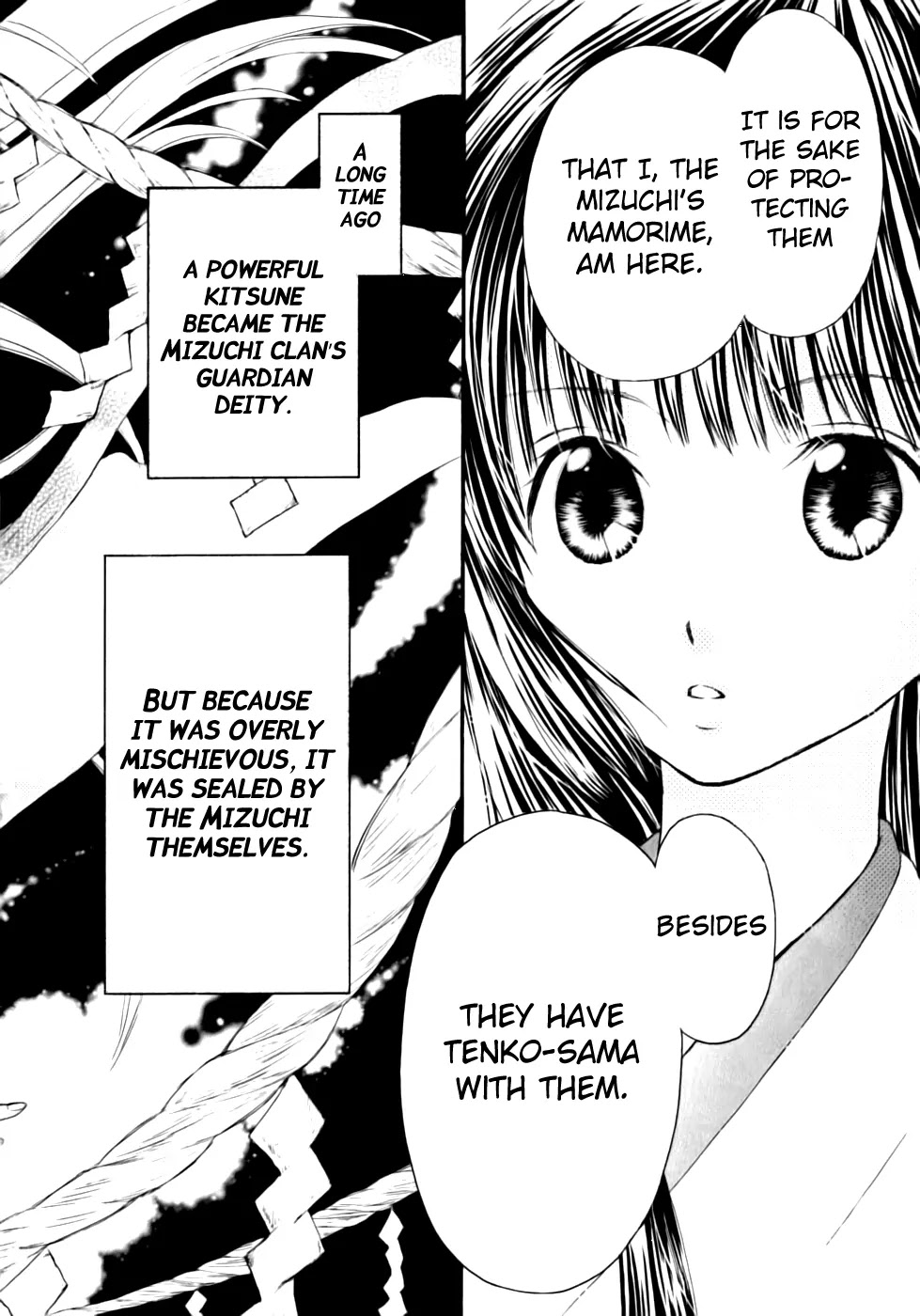 Wagaya no Oinarisama. Chapter 13 page 8 - Chapter 13 : It's a Flood of Visitors, Oinari-Sama
