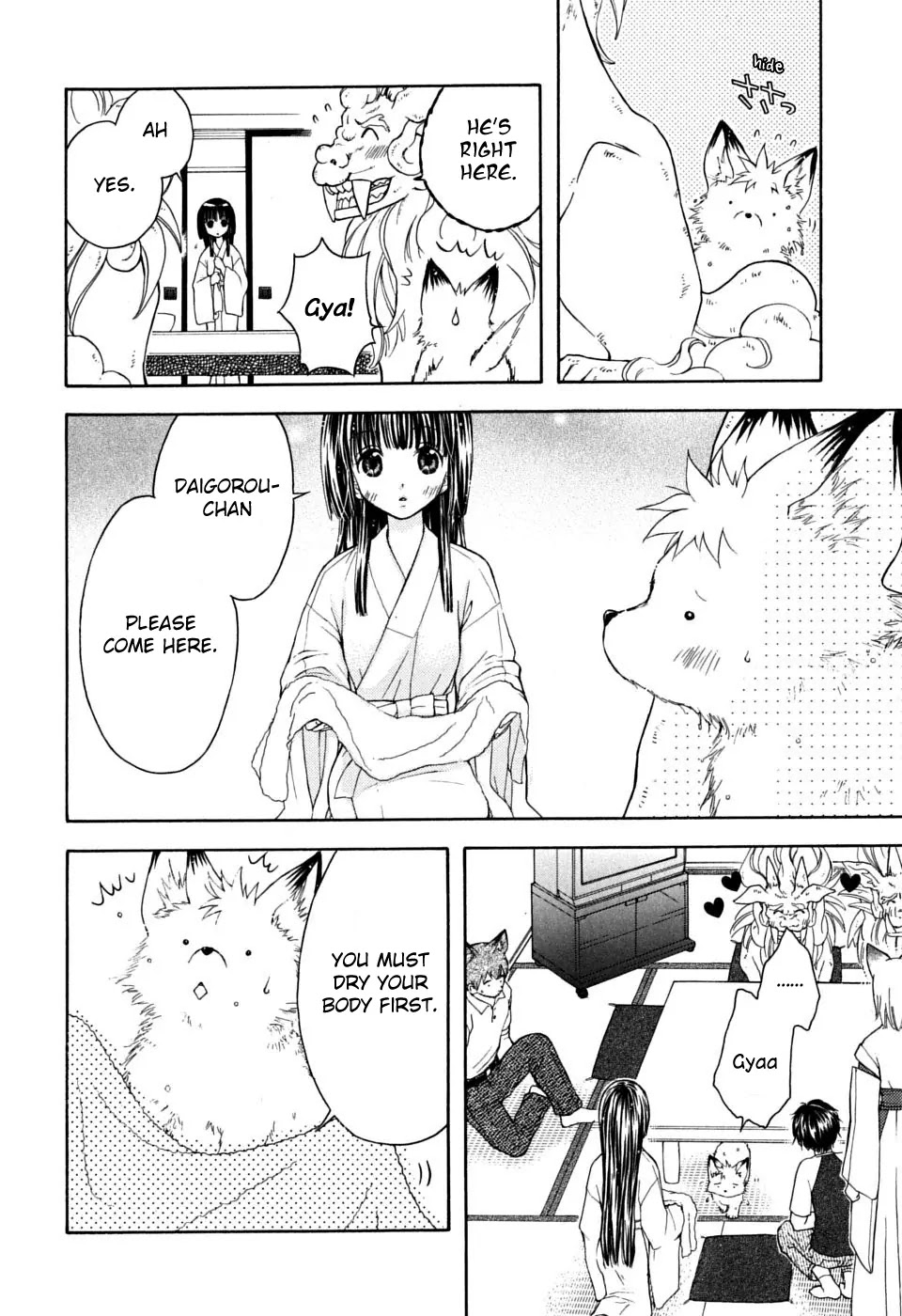 Wagaya no Oinarisama. Chapter 14 page 9 - Chapter 14