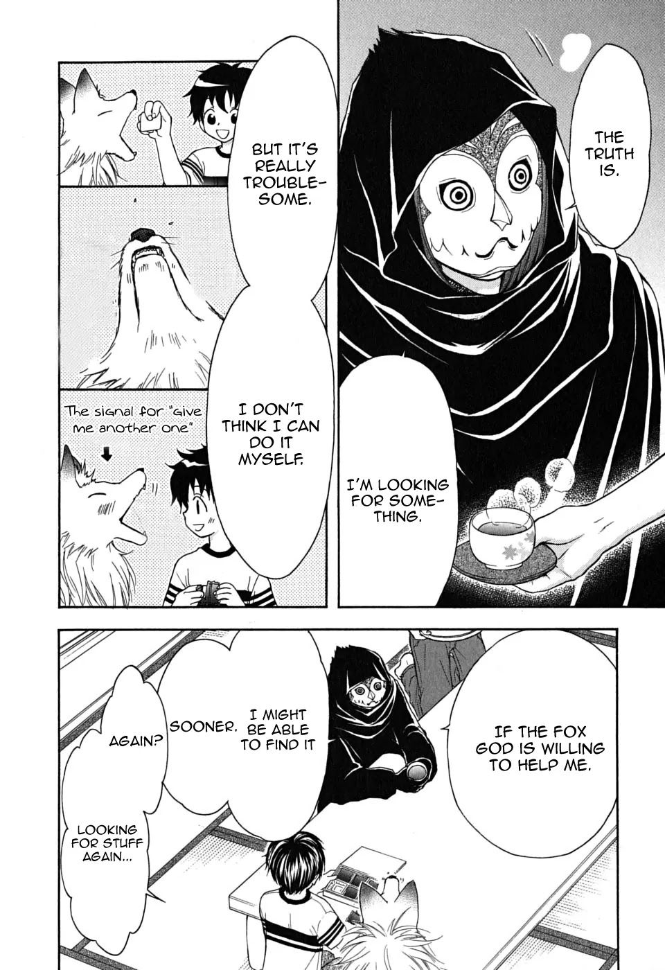 Wagaya no Oinarisama. Chapter 20 page 22 - Chapter 20: For A Person WhoEnjoys Saying, "Go Away", Where Would They Come