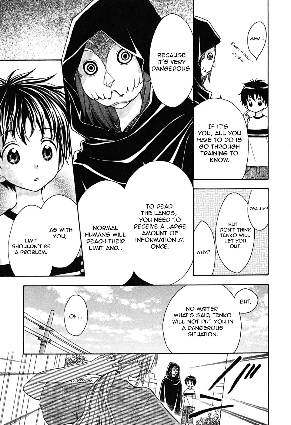 Wagaya no Oinarisama. Chapter 21 page 17 - Chapter 21: Inquiring About, Oinari-Sama