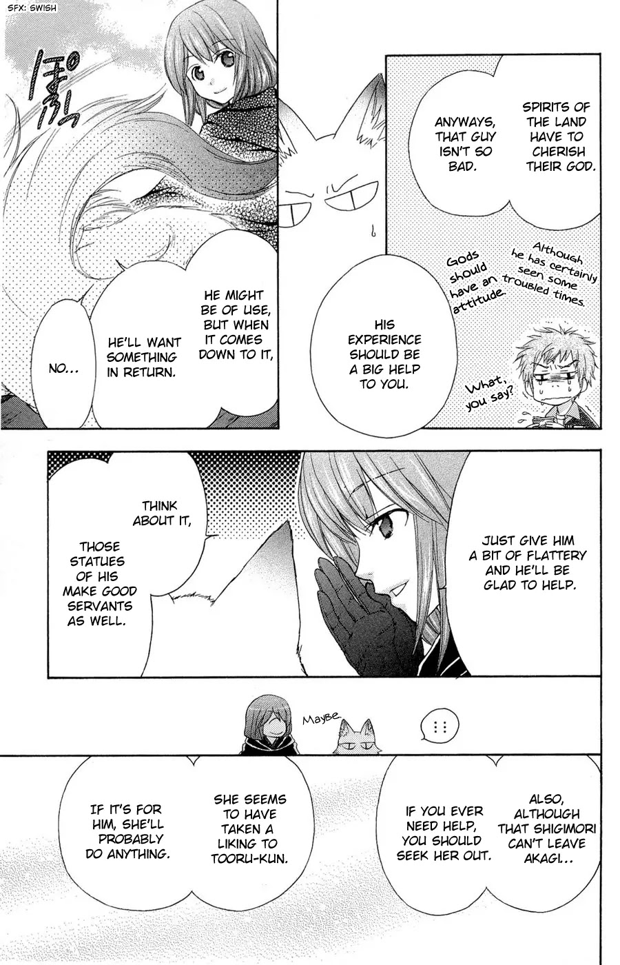 Wagaya no Oinarisama. Chapter 27 page 23 - Chapter 27: One case closed, Oinarisama