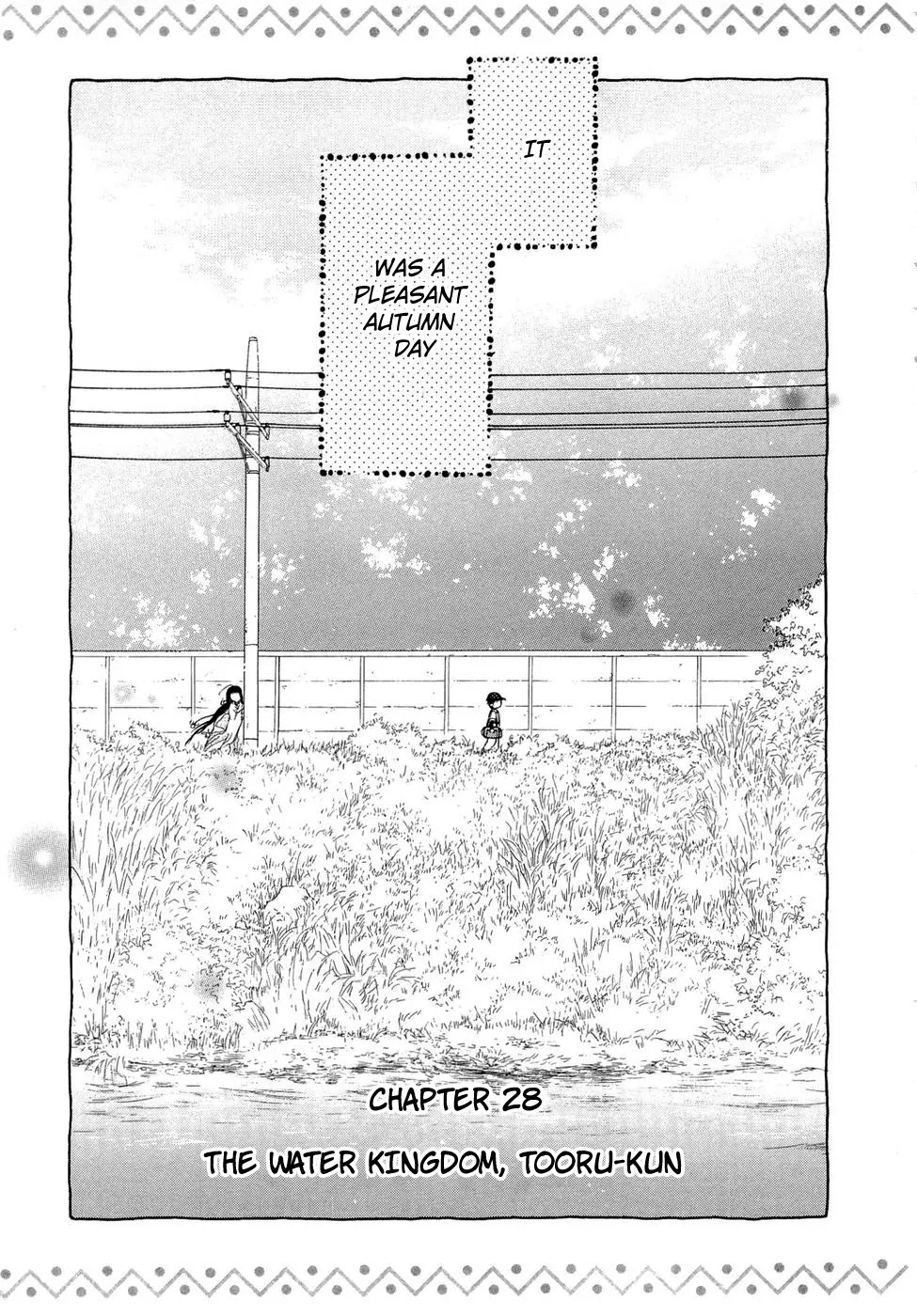 Wagaya no Oinarisama. Chapter 28 page 1 - Chapter 28: The Water Kingdom, Tooru-kun