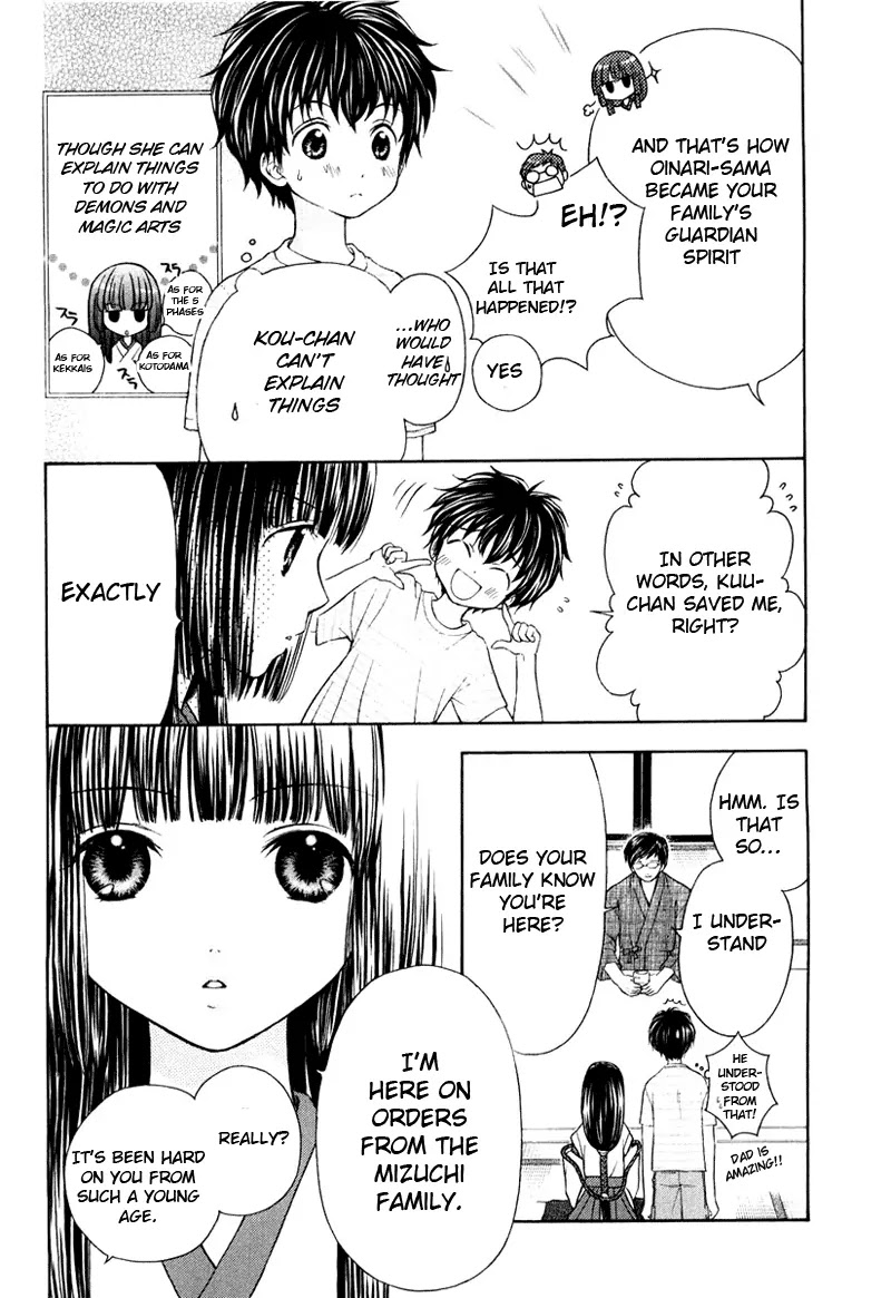 Wagaya no Oinarisama. Chapter 3 page 3 - Chapter 3: Let's Travel, Oinari-sama