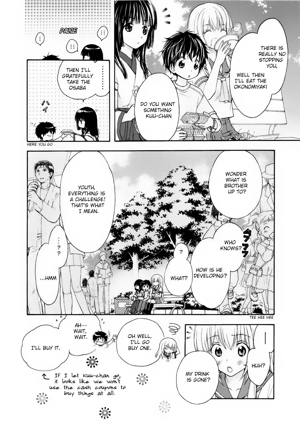 Wagaya no Oinarisama. Chapter 30 page 10 - Chapter 30: Gold and Silver, Oinarisama