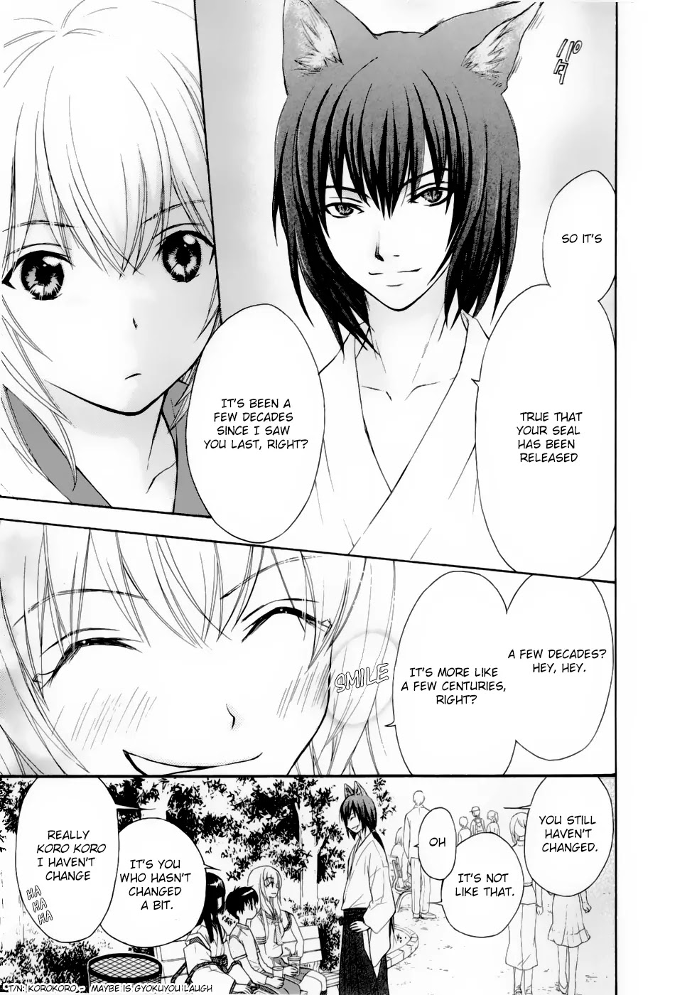 Wagaya no Oinarisama. Chapter 30 page 17 - Chapter 30: Gold and Silver, Oinarisama
