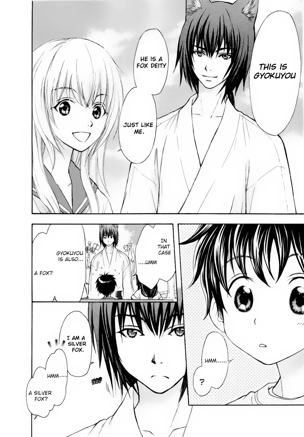 Wagaya no Oinarisama. Chapter 30 page 18 - Chapter 30: Gold and Silver, Oinarisama