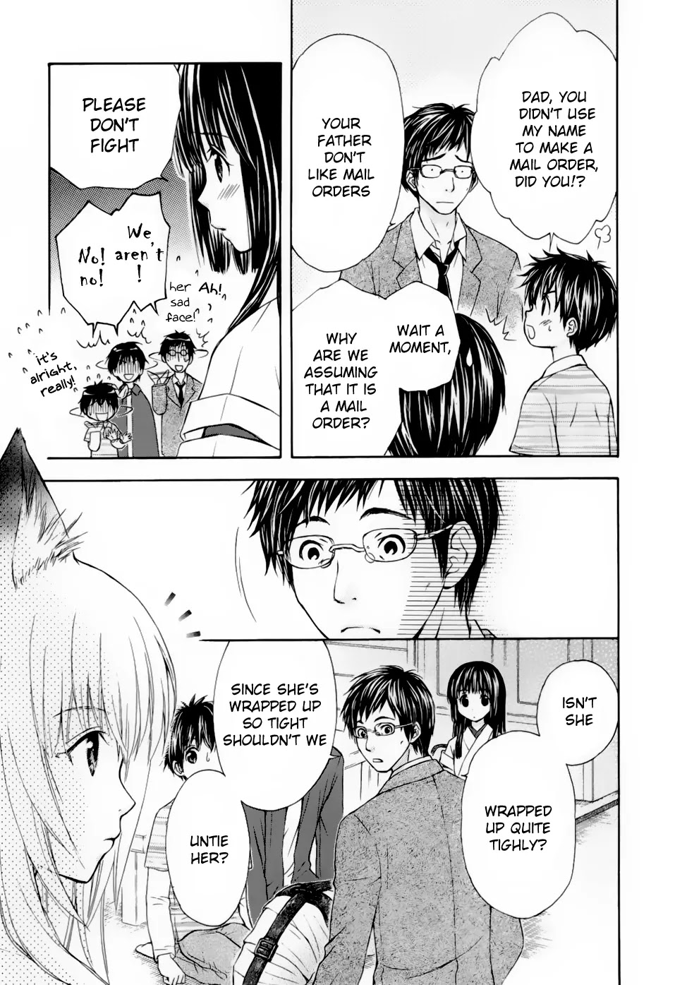 Wagaya no Oinarisama. Chapter 32 page 29 - Chapter 32: It's a Delivery, Oinarisama