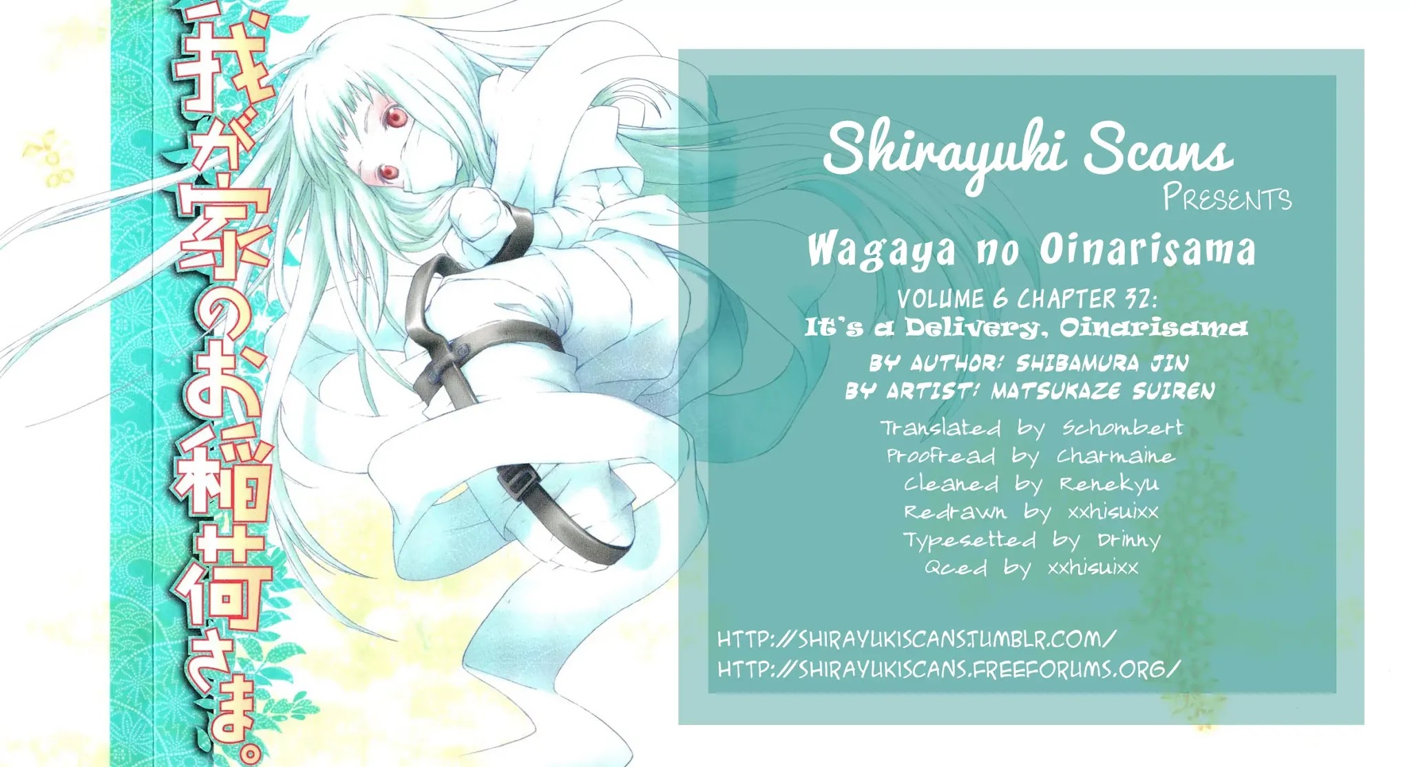 Wagaya no Oinarisama. Chapter 32 page 35 - Chapter 32: It's a Delivery, Oinarisama