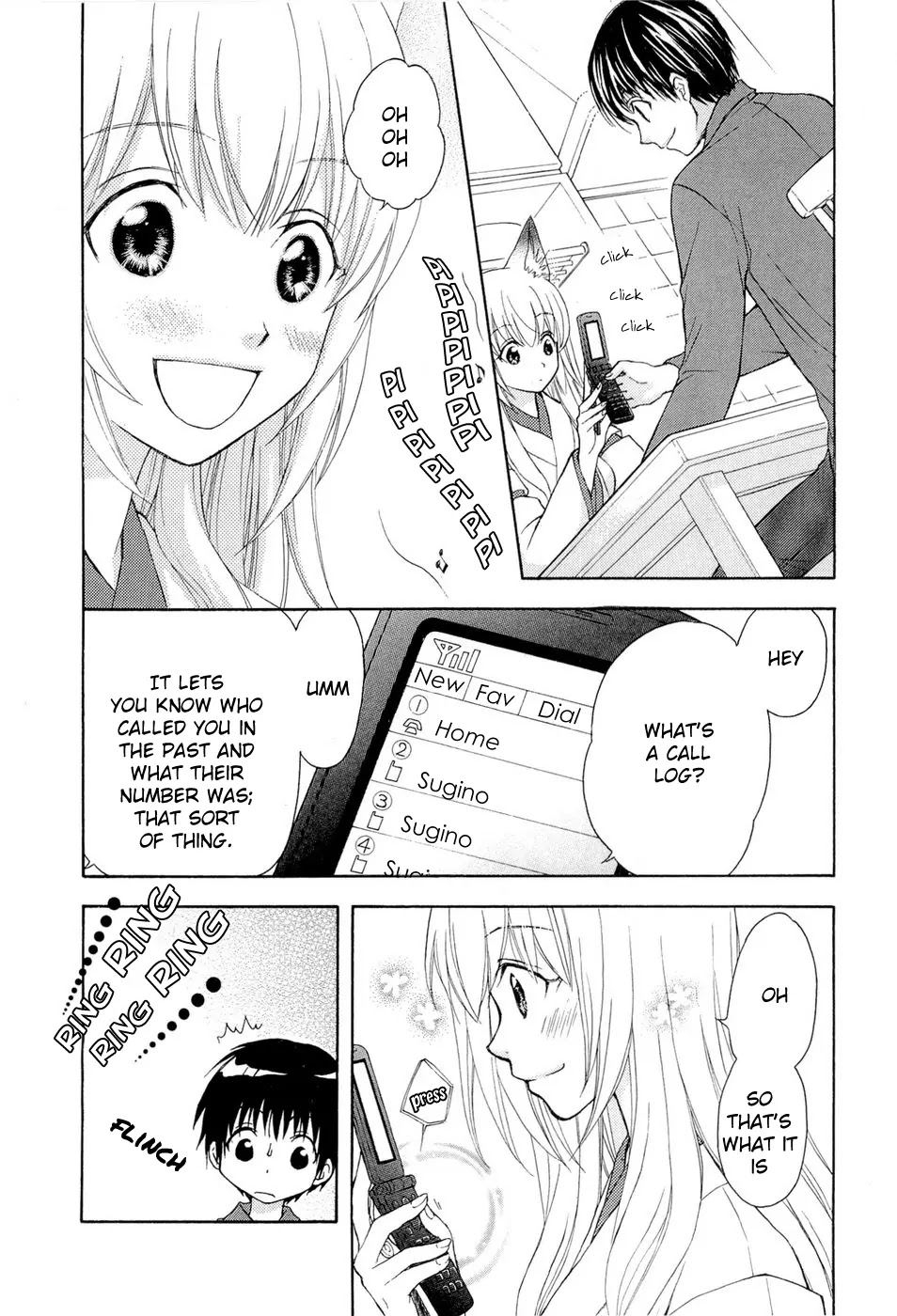 Wagaya no Oinarisama. Chapter 32 page 8 - Chapter 32: It's a Delivery, Oinarisama