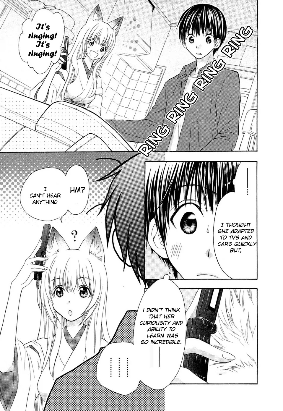 Wagaya no Oinarisama. Chapter 32 page 9 - Chapter 32: It's a Delivery, Oinarisama