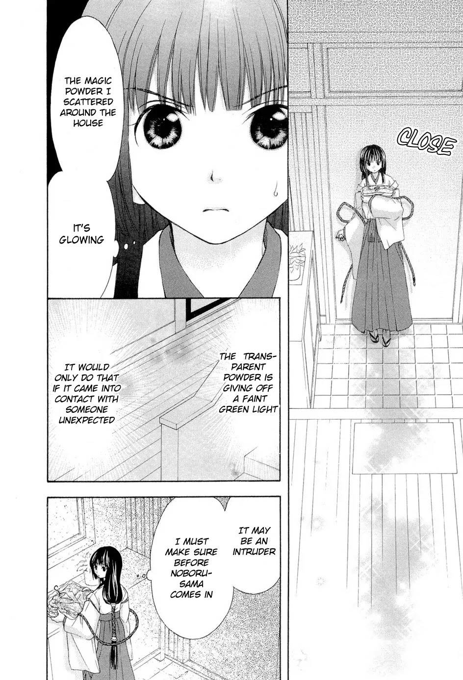 Wagaya no Oinarisama. Chapter 33 page 18 - Chapter 33: Missing person, the woman with tattoos