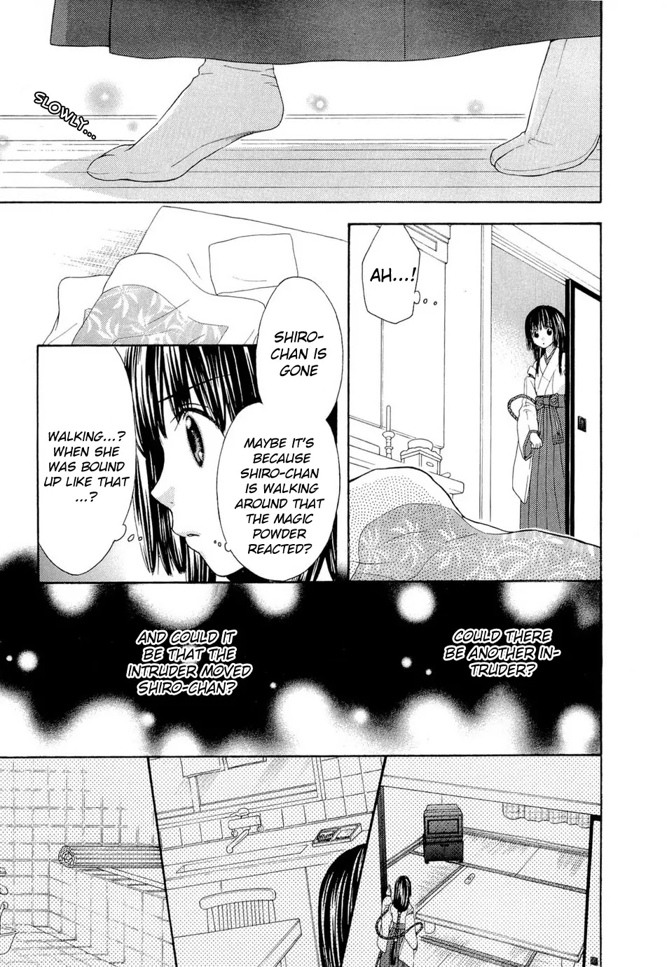 Wagaya no Oinarisama. Chapter 33 page 19 - Chapter 33: Missing person, the woman with tattoos