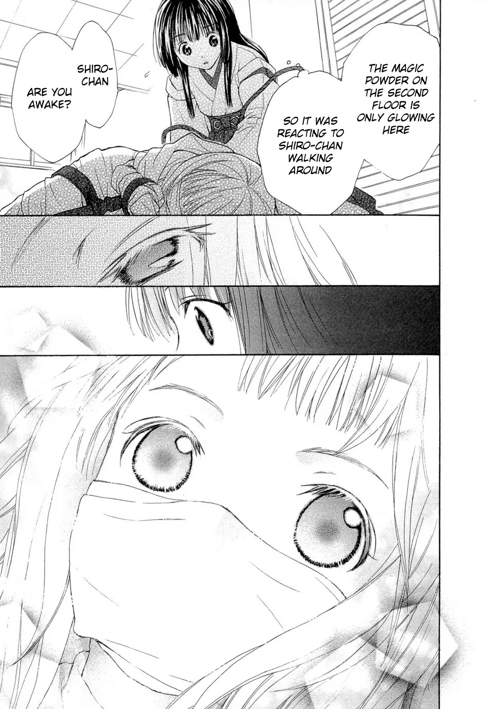 Wagaya no Oinarisama. Chapter 33 page 21 - Chapter 33: Missing person, the woman with tattoos