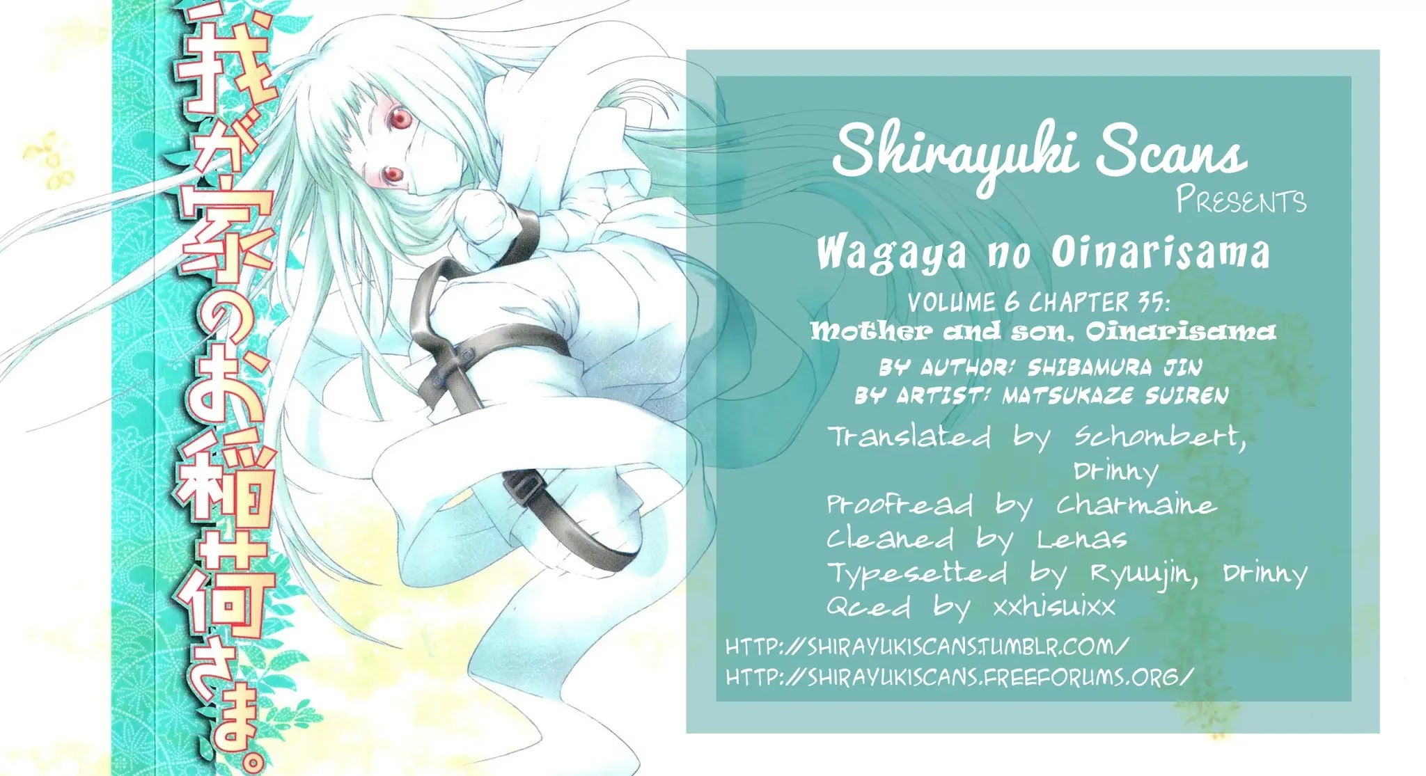 Wagaya no Oinarisama. Chapter 35 page 31 - Chapter 35: Mother and Son, Onarisama
