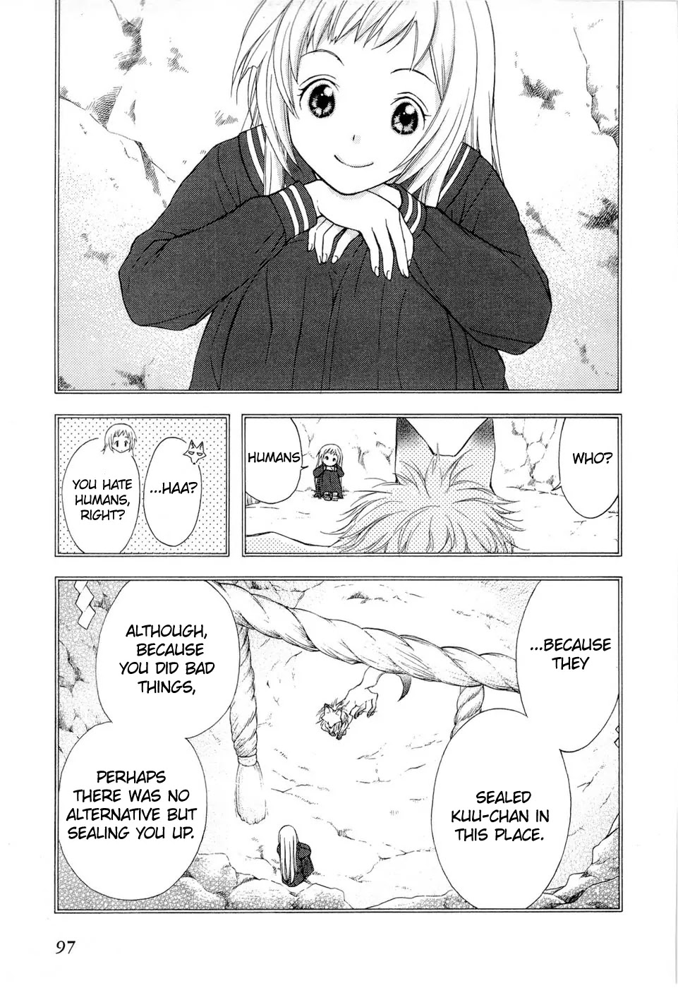Wagaya no Oinarisama. Chapter 35 page 7 - Chapter 35: Mother and Son, Onarisama