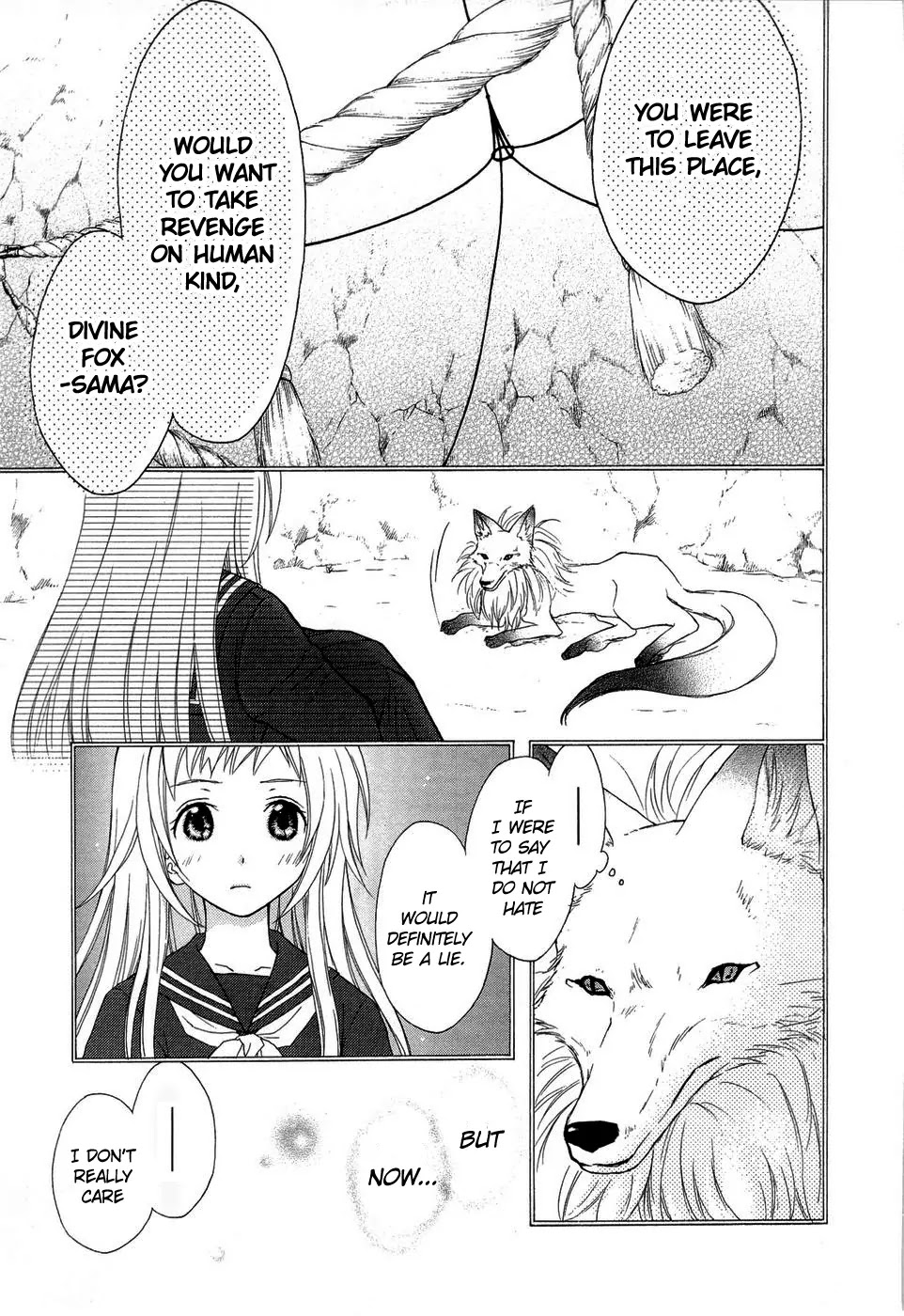 Wagaya no Oinarisama. Chapter 35 page 9 - Chapter 35: Mother and Son, Onarisama