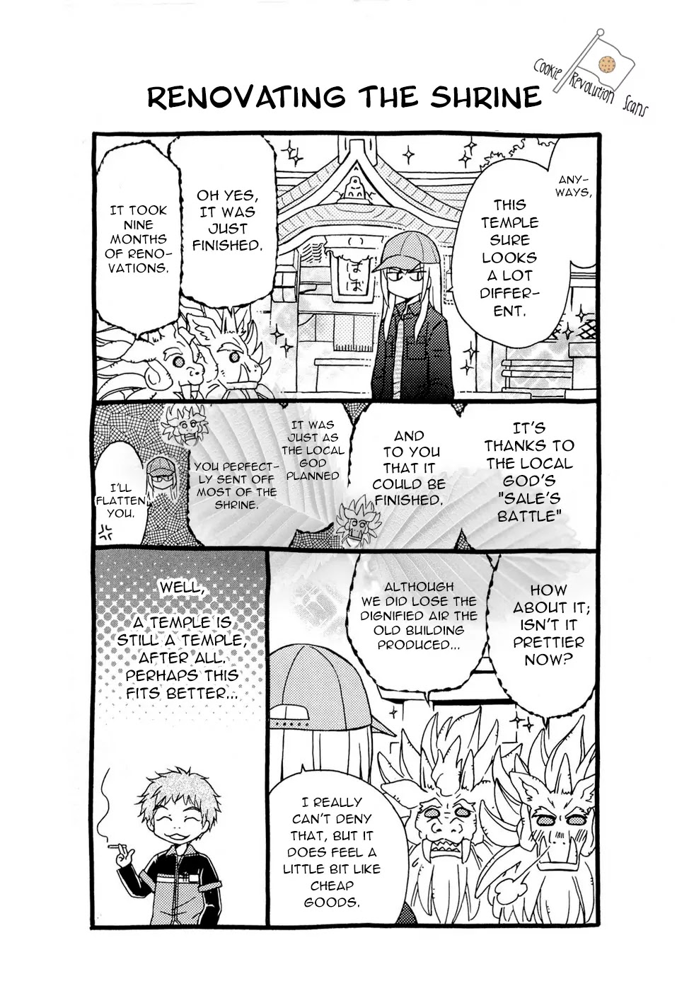 Wagaya no Oinarisama. Chapter 36 page 32 - Chapter 36: Who are you, oh great fox spirit?