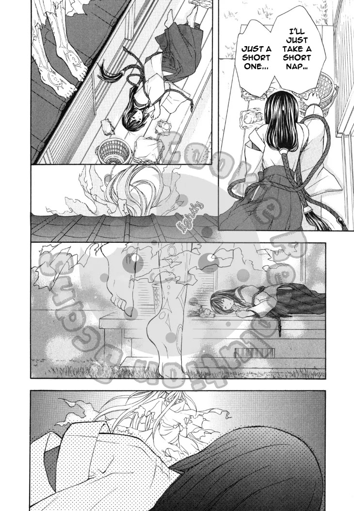 Wagaya no Oinarisama. Chapter 41 page 7 - Chapter 41: With a White Butterfly, Fox Spirit-sama