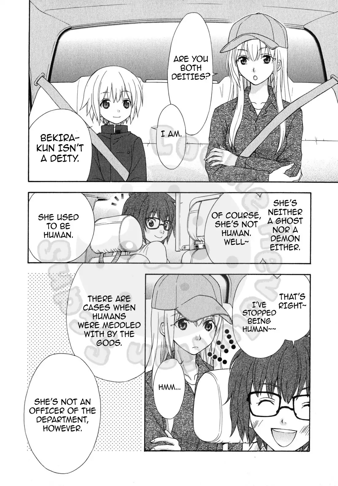 Wagaya no Oinarisama. Chapter 45 page 10 - Chapter 45: In Pursuit! Black Cat-Taxi
