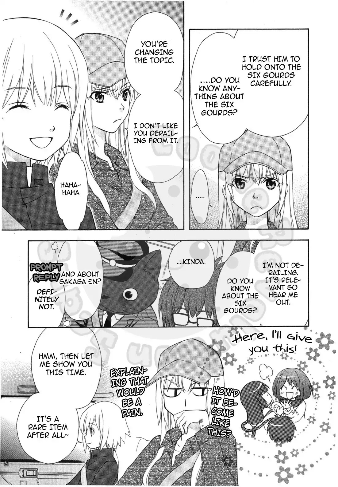 Wagaya no Oinarisama. Chapter 45 page 13 - Chapter 45: In Pursuit! Black Cat-Taxi