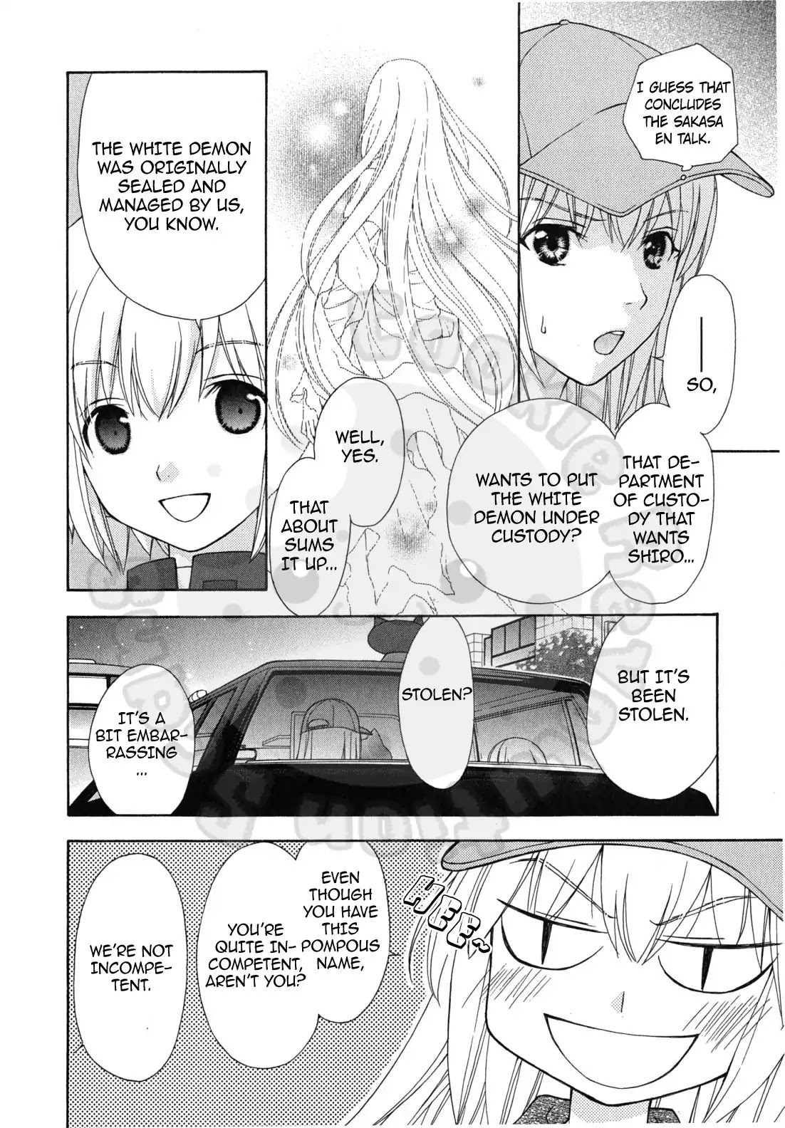 Wagaya no Oinarisama. Chapter 45 page 14 - Chapter 45: In Pursuit! Black Cat-Taxi
