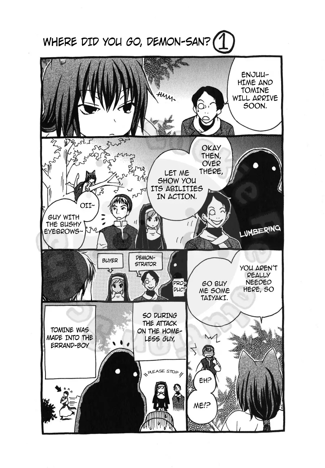 Wagaya no Oinarisama. Chapter 45 page 32 - Chapter 45: In Pursuit! Black Cat-Taxi