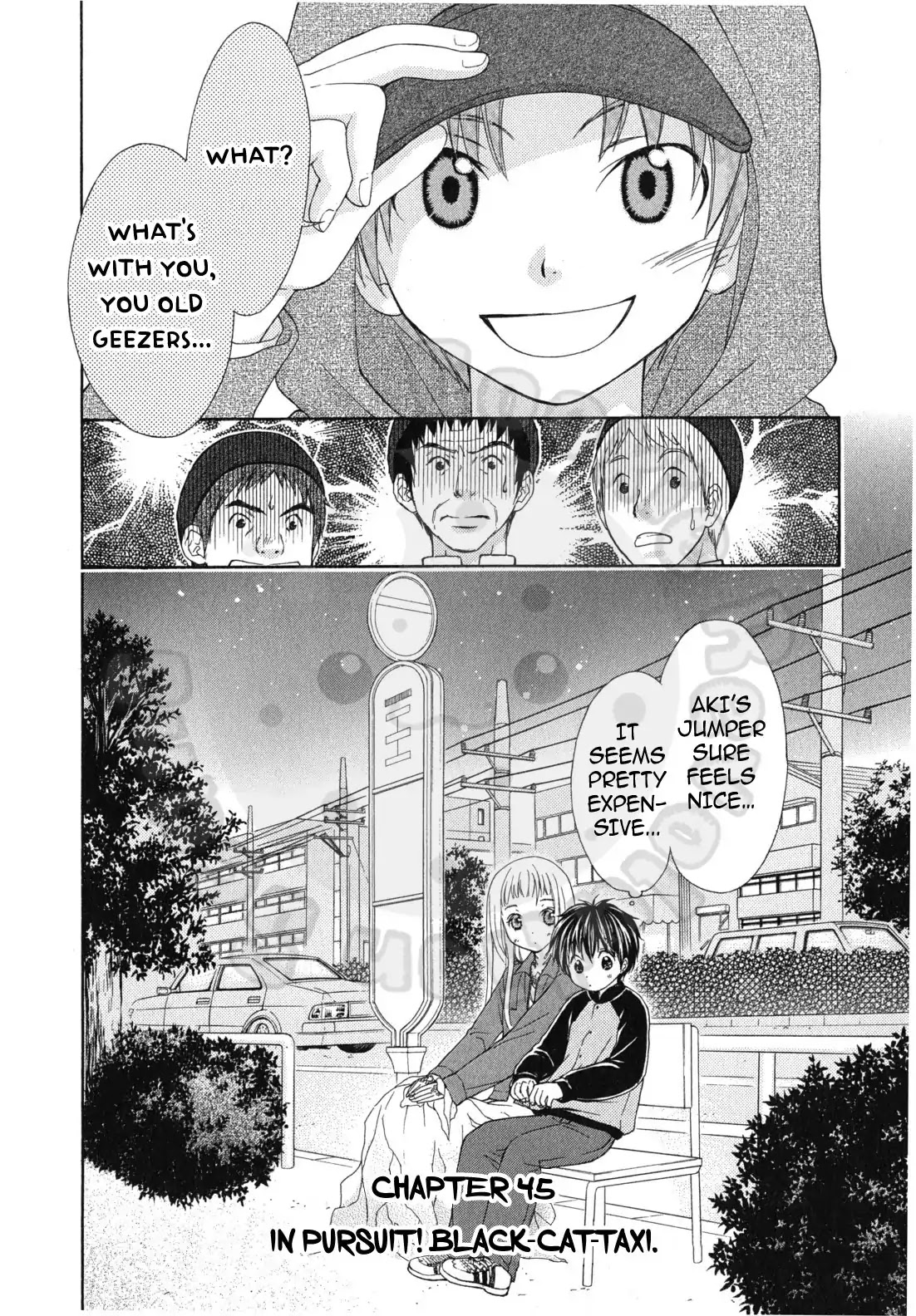 Wagaya no Oinarisama. Chapter 45 page 4 - Chapter 45: In Pursuit! Black Cat-Taxi