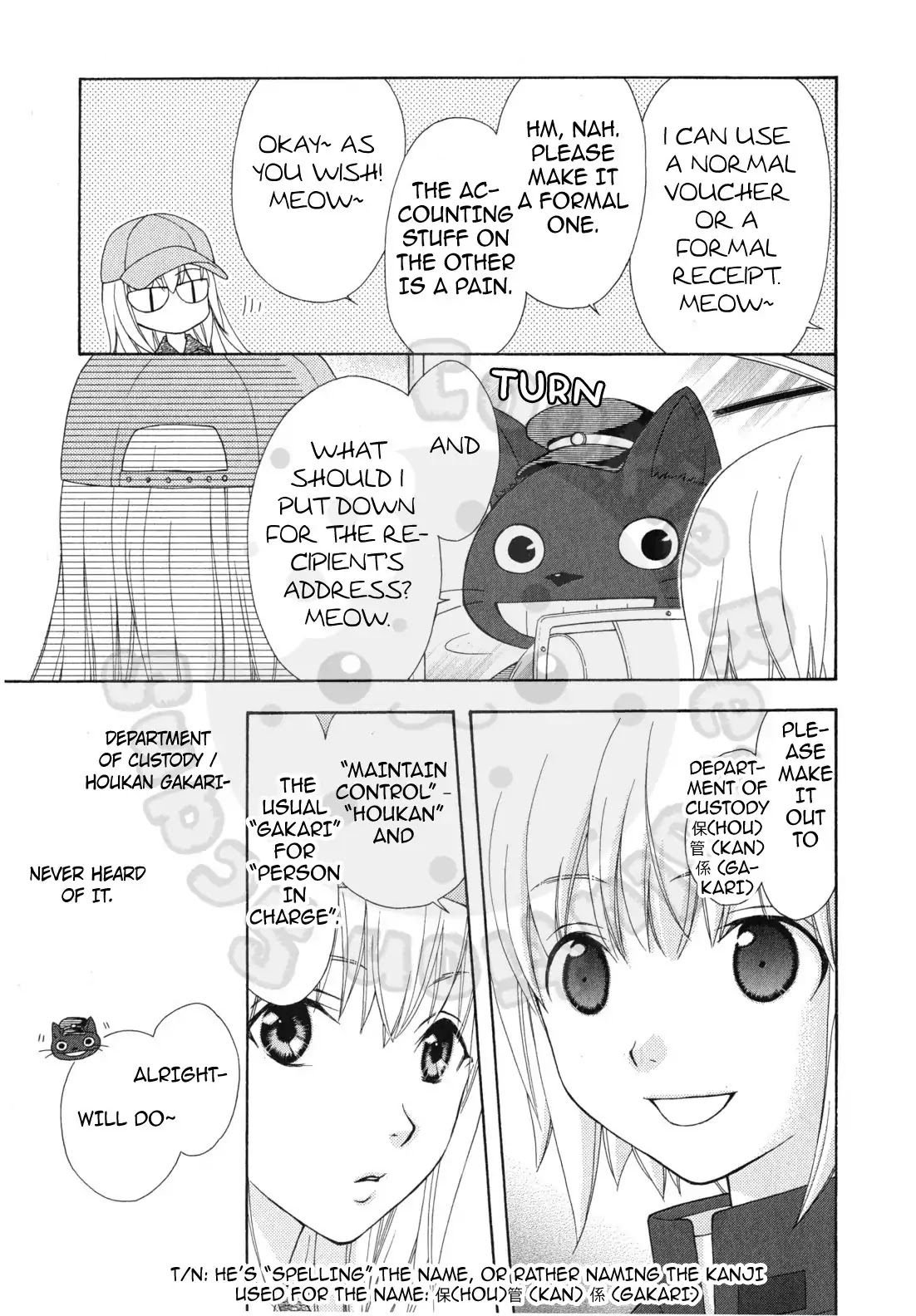 Wagaya no Oinarisama. Chapter 45 page 9 - Chapter 45: In Pursuit! Black Cat-Taxi