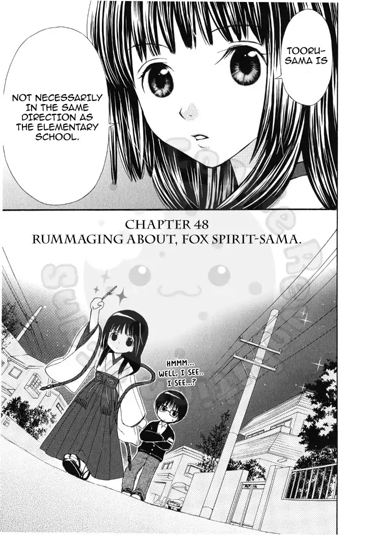 Wagaya no Oinarisama. Chapter 48 page 6 - Chapter 48: Rummaging About, Fox Spirit-Sama