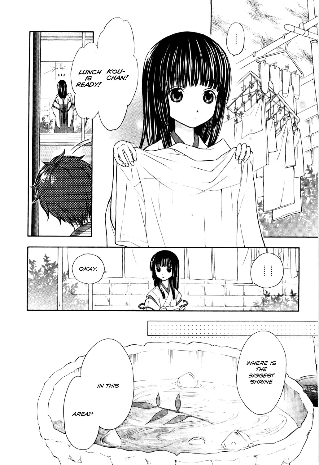 Wagaya no Oinarisama. Chapter 5 page 14 - Chapter 5: A Shrine Visit, Oinari-sama!