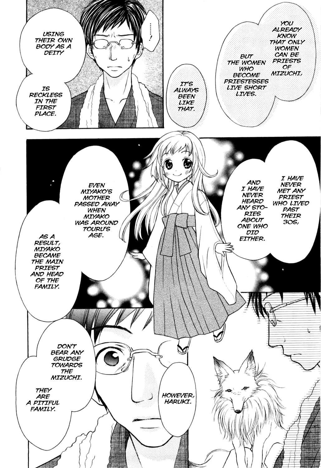 Wagaya no Oinarisama. Chapter 5 page 8 - Chapter 5: A Shrine Visit, Oinari-sama!