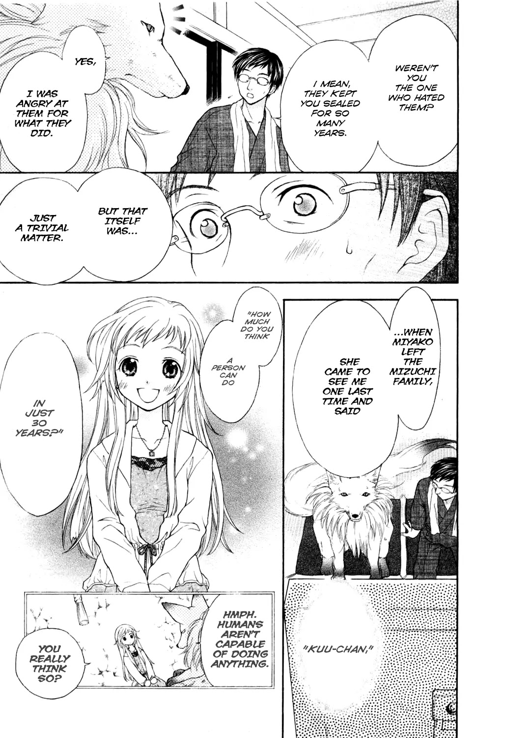 Wagaya no Oinarisama. Chapter 5 page 9 - Chapter 5: A Shrine Visit, Oinari-sama!