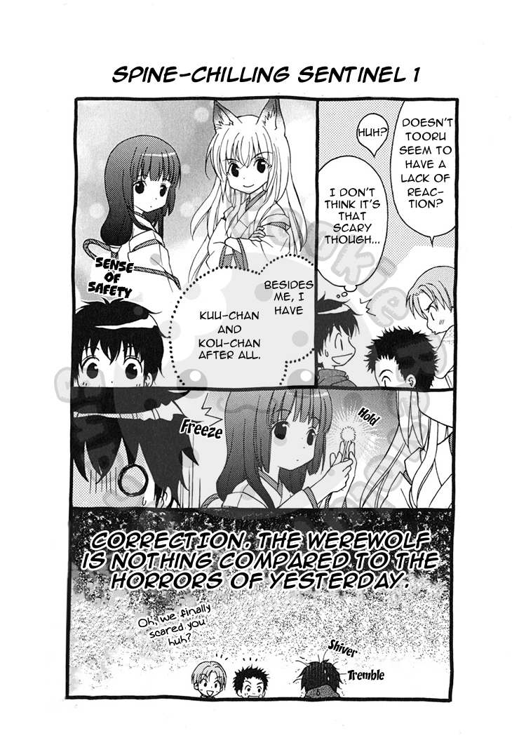 Wagaya no Oinarisama. Chapter 56 page 33 - Chapter 56: The Appearance and Disappearance of a Werewolf?