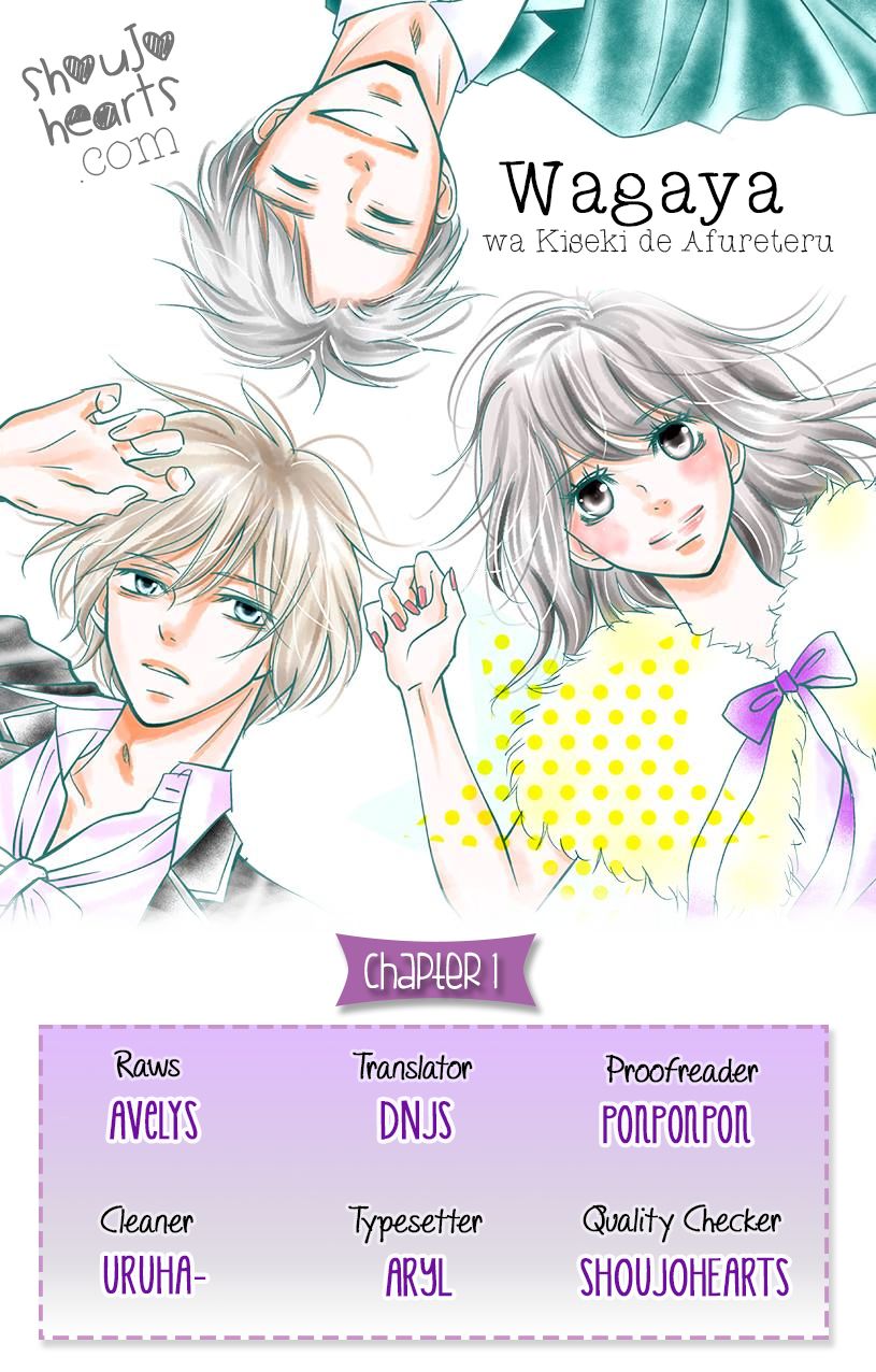 Wagaya wa Kiseki de Afureteru Chapter 1 page 1 - Chapter 1 : Miracle #1: Lucky Underwear