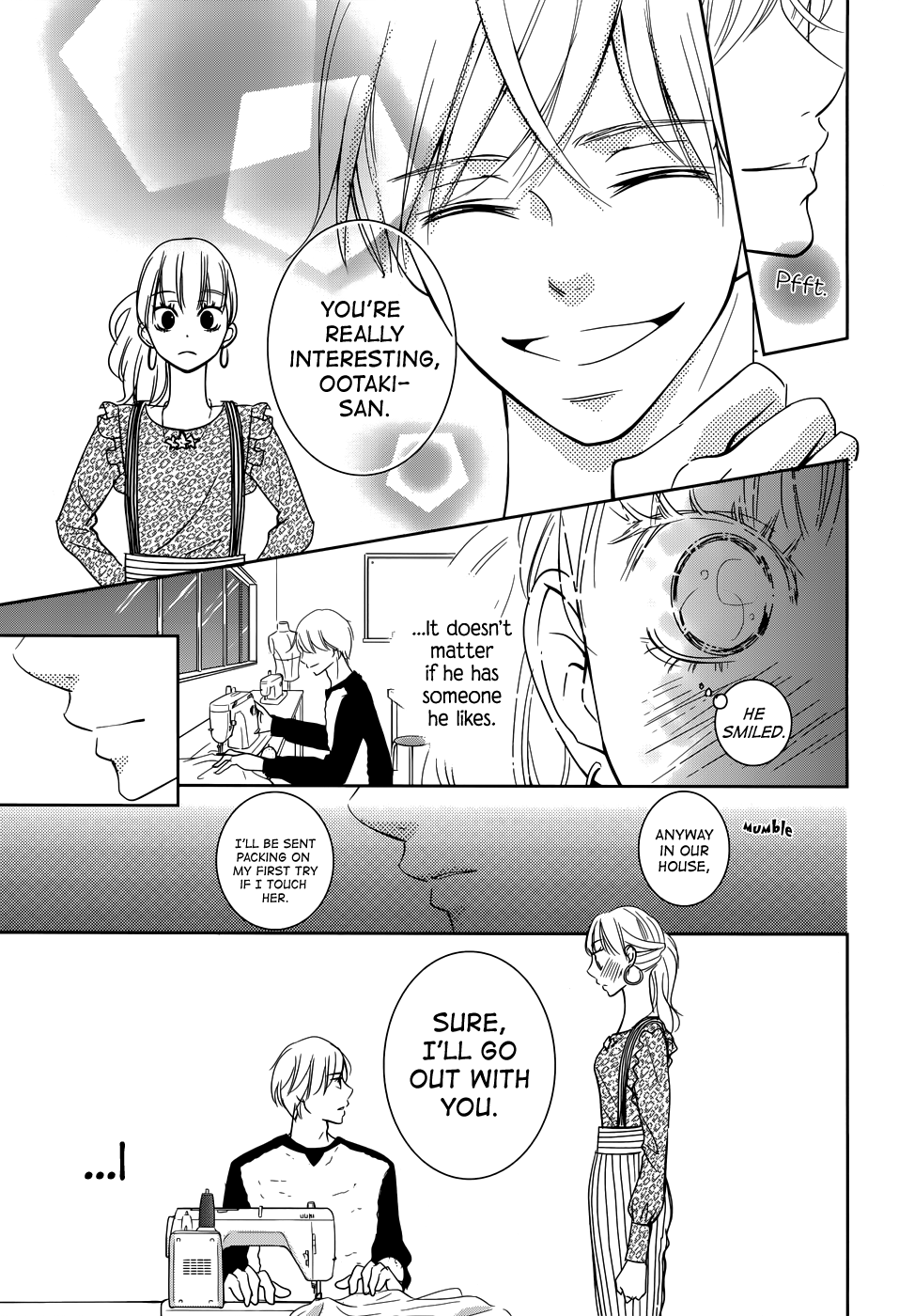 Wagaya wa Kiseki de Afureteru Chapter 3.5 page 8 - Chapter 3.5: Red Lace and White Rice