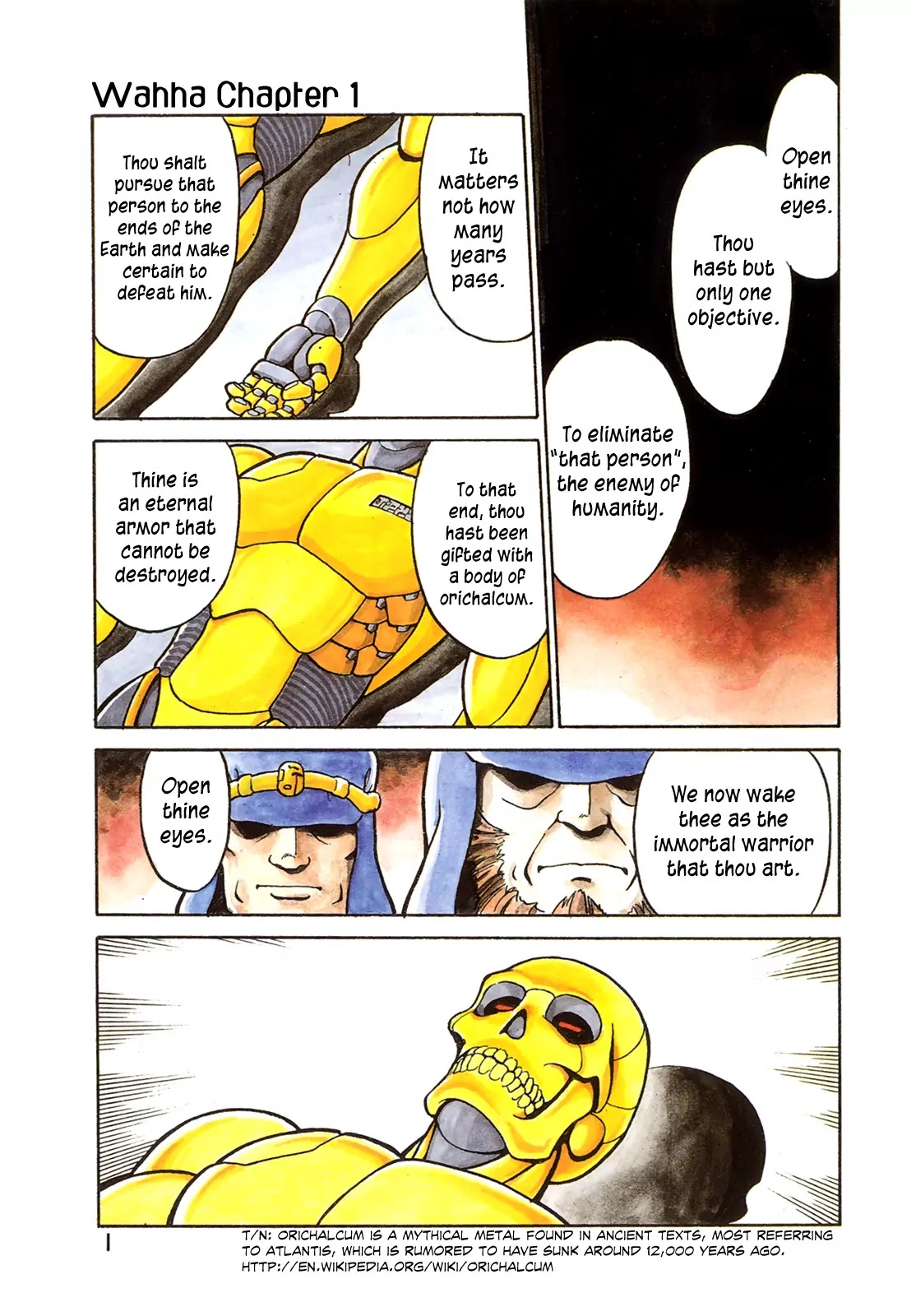 Wahhaman Chapter 1 page 3 - Chapter 1: The Revival of Wahhaman