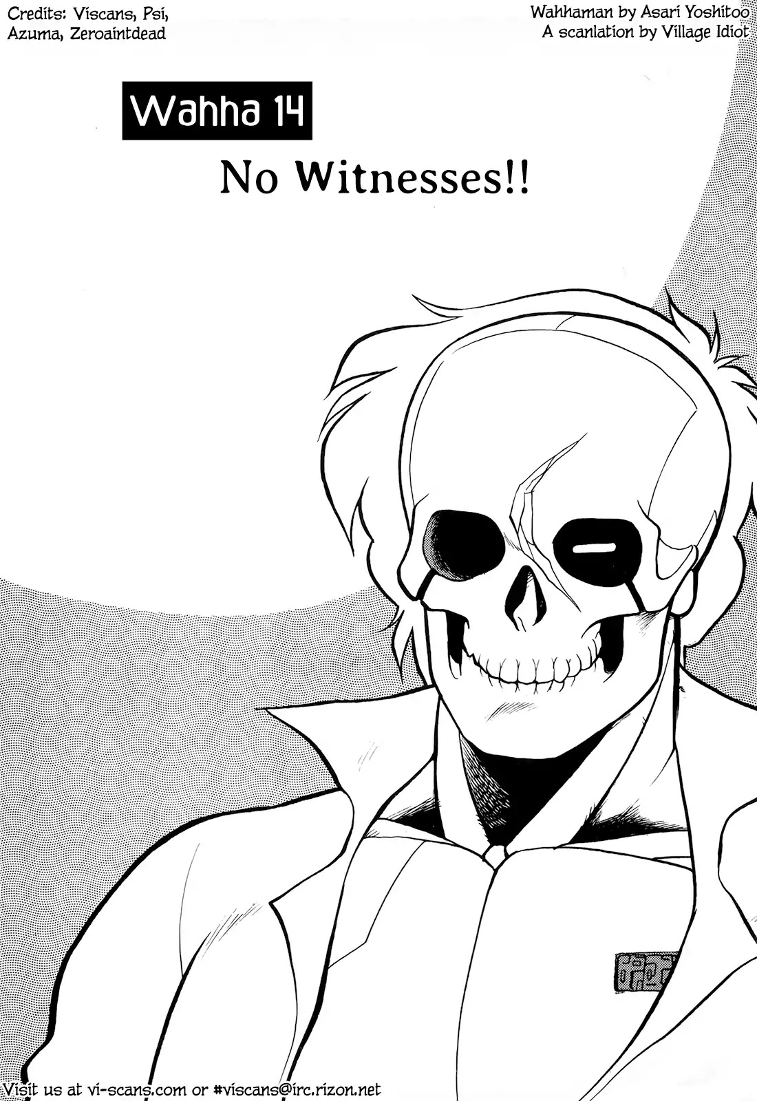 Wahhaman Chapter 14 page 1 - Chapter 14: No Witnesses!!