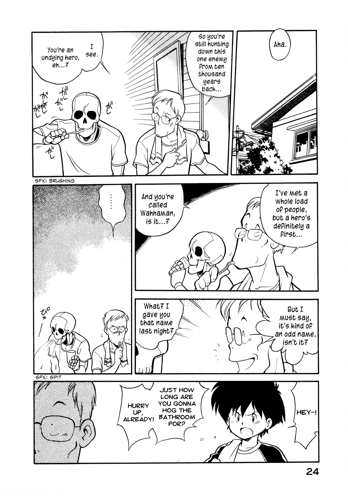 Wahhaman Chapter 2 page 4 - Chapter 2: Wahhaman Plays Baseball
