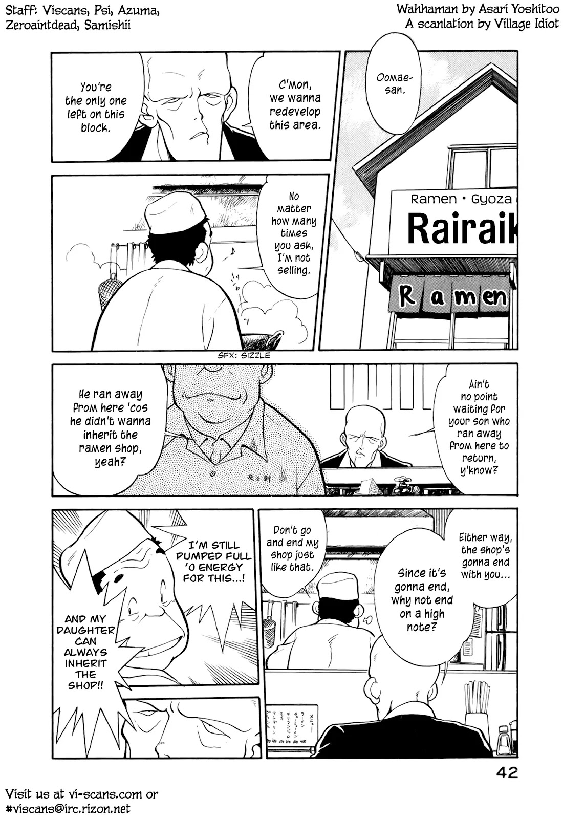 Wahhaman Chapter 3 page 2 - Chapter 3: Wahhaman Does Take-out