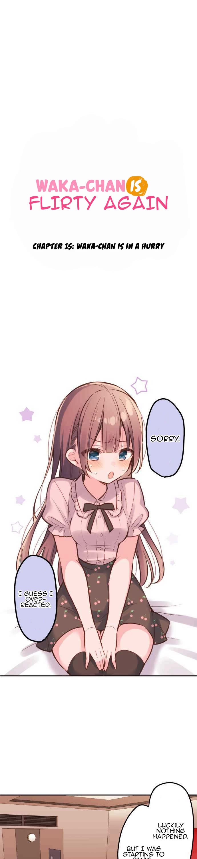 Waka-chan Is Flirty Again Chapter 15 page 2 - Chapter 15: Waka-chan Is in a Hurry