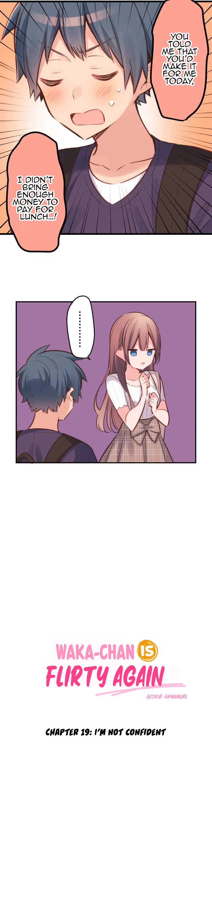 Waka-chan Is Flirty Again Chapter 19 page 4 - Chapter 19: I'm Not Confident