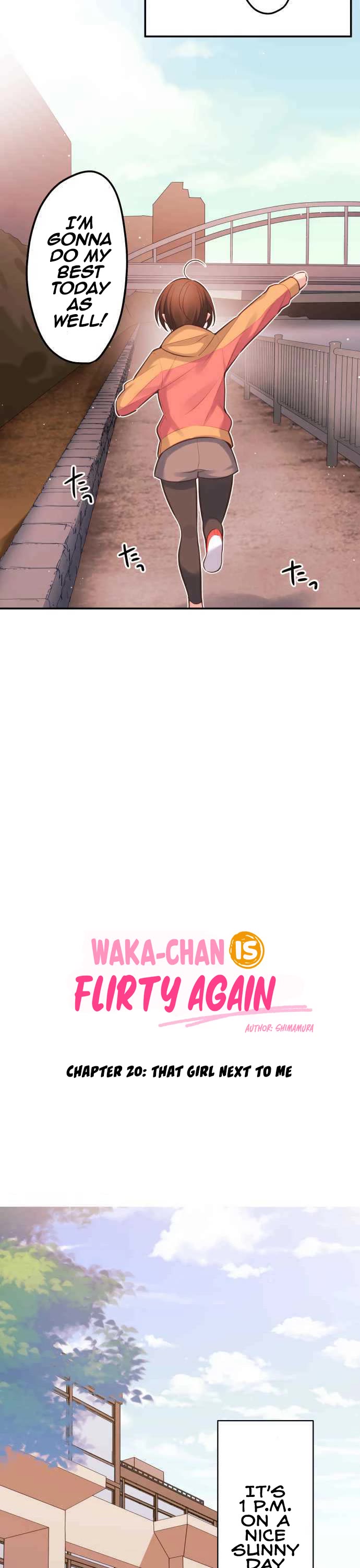 Waka-chan Is Flirty Again Chapter 20 page 4 - Chapter 20: That Girl Next To Me