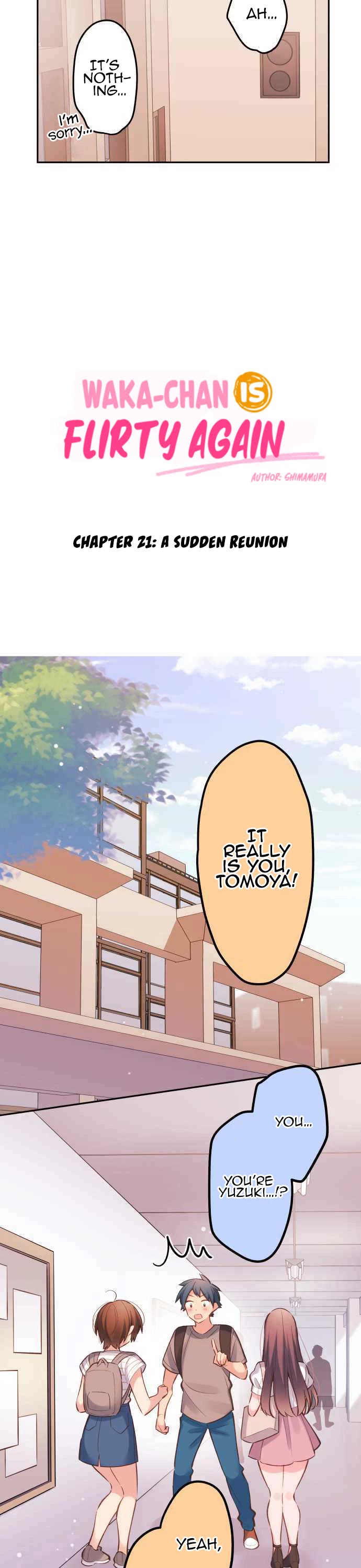 Waka-chan Is Flirty Again Chapter 21 page 4 - Chapter 21: A Sudden Reunion